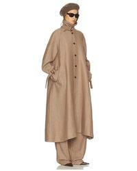 Helsa - Italian Herringbone Trench Coat - Lyst