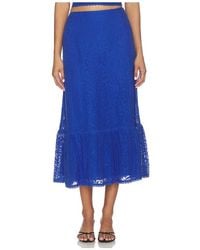 Cleobella - Azure Midi Skirt - Lyst