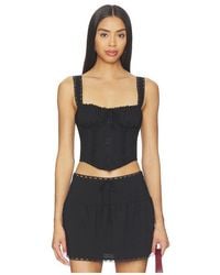MORE TO COME - Elaine Corset Top - Lyst