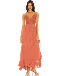Free People Vestido adella - Naranja