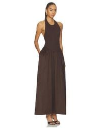 ROAME. - Cody Rib Maxi Dress - Lyst