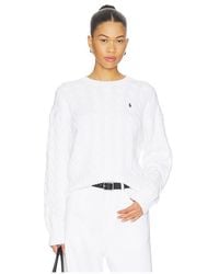 Polo Ralph Lauren - Long Sleeve Crew Pullover Sweater - Lyst