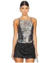 Free People - James スパンコール付タンクトップ - Lyst