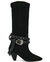 Free People - Bridget Belt Slouch Boot - Lyst