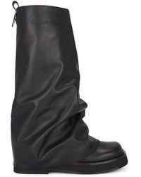 The Attico - Botas En Color Negro Talla (También En .5, 38, 38.5, 39, 39.5, 40, 41) - Lyst