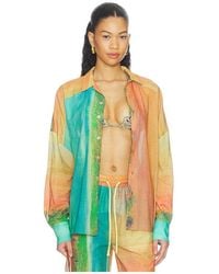 Donde Esteban - Formentera Cotton Voile Shirt - Lyst