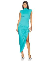 Area - Vestido Crystal En Color Azul Cerceta Talla (También En M, S, Xs) - Lyst