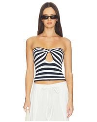 Lovers + Friends - Ebony Stripe Knit Tube Top - Lyst