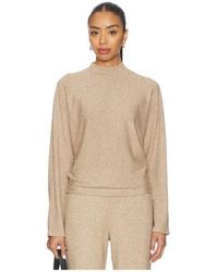 Vince - Cozy Dolman Mock Neck Pullover - Lyst