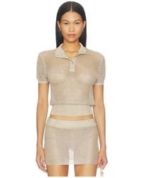 Lioness - Matcha Knit Tee - Lyst