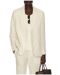 Percival - Tailored Linen Blazer - Lyst