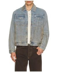 Obey - Base Trucker Jacket - Lyst