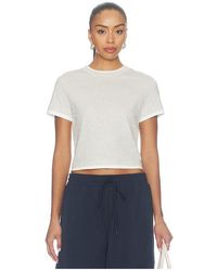 GOOD AMERICAN - The Layered Tee - Lyst
