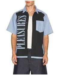 Pleasures - Onyx Button Up Shirt - Lyst