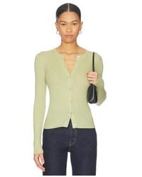 Vince - Ribbed Cardigan - Lyst