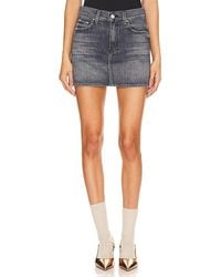 Mother - The Ditcher Mini Skirt - Lyst