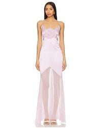 Alejandra Alonso Rojas - Bias Gown With Flower - Lyst