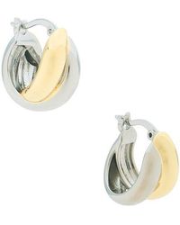 Shashi - Pendientes De Aro Ross En Color Oro Metálico Talla - Lyst