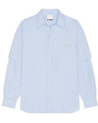 le PERE - Le Pre Double Sleeve ボタンダウン - Lyst