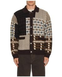 Obey - Patchwork Cardigan - Lyst