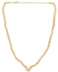 Amber Sceats - Sweetheart Necklace - Lyst