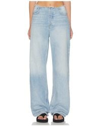 GRLFRND - Jordan Low Rise Frayed Waist Boyfriend Jeans - Lyst