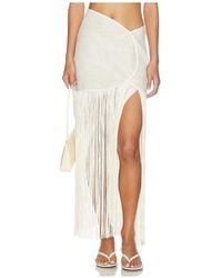 AZULU - X Revolve Joelle Skirt - Lyst