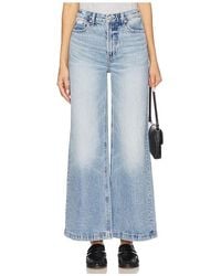 Pistola - Petite Lana Ultra High Rise Wide Leg Jeans - Lyst