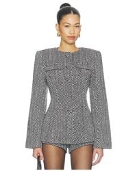 Naked Wardrobe - Suited Button Up Blazer - Lyst