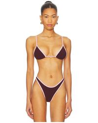 FAE - Lumi Triangle Bikini Top - Lyst