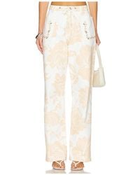 Agua Bendita - Pantalones Veronik En Color Crema Talla (También En M, S, Xl, Xs, Xxl) - Lyst