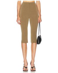Nanushka - Pantalones Capri Saoirse En Color Marrón Talla (También En M, S, Xs) - Lyst
