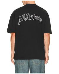 AllSaints - Descent Tee - Lyst