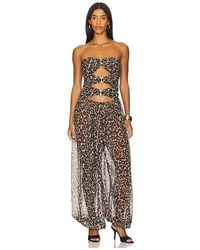 Ronny Kobo - Mora Jumpsuit En Color Marrón Talla En - Lyst