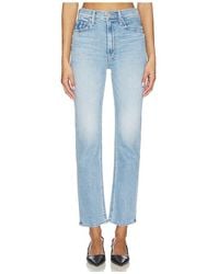 Mother - High Waisted Rider Hover Jeans - Lyst