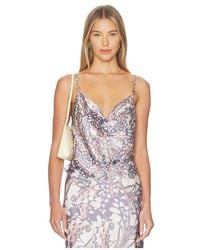 L'Agence - 'Agence Calista Cowl Cami - Lyst