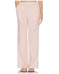 Lovers + Friends - Rhodes Striped Linen Pant - Lyst