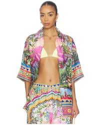 CAMILLA - Oversized Shirt With Pocket - Lyst