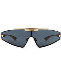 Versace - Shield Sunglasses - Lyst