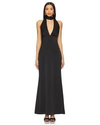 superdown - Vestido Largo Bethany En Color Negro Talla (También En Xxs, Xs, S) - Lyst
