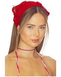 Ganni - Crochet Head Scarf - Lyst