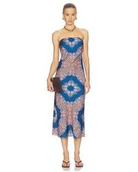 MISA Los Angles - Thara Midi Dress - Lyst