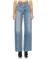 GRLFRND - Brooklyn High Rise Straight Jeans - Lyst