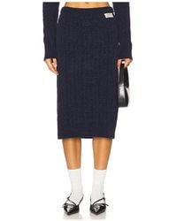we11done - Cable Midi Skirt - Lyst