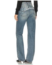 Blumarine - Denim Straight Leg En Color Azul Talla (También En 40) - Lyst