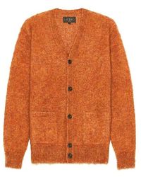 Beams Plus - Cardigan Stretch Mohair - Lyst