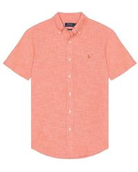 Polo Ralph Lauren - Short Sleeve Chambray Sport Shirt - Lyst
