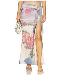 Tiger Mist - Raffie Maxi Skirt - Lyst