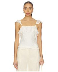 Bardot - Lisette Frill Detail Cami - Lyst
