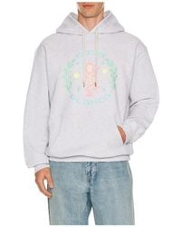 CASABLANCA - Hooded Sweatshirt - Lyst